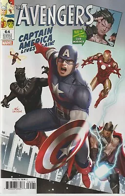 Buy Marvel Comics Avengers #64 March 2023 Homage Variant 1st Print Nm • 5.75£
