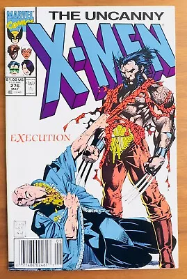 Buy Uncanny X-Men Issue #276 VF Newsstand! Jim Lee (1991) Wolverine • 5.53£