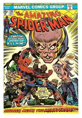 Buy Amazing Spider-man #138 7.0 // 1st Appearance & Origin Of Mindworm Marvel 1974 • 43.16£