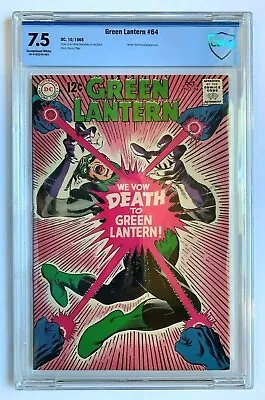 Buy GREEN LANTERN #64, DC Comics, CBCS 7.5 Not CGC • 51.63£