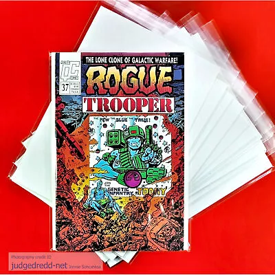Buy Rogue Trooper 37 Quality Comics Issue 37 + Comic Bag And Board (Lot 87 ) • 8.50£