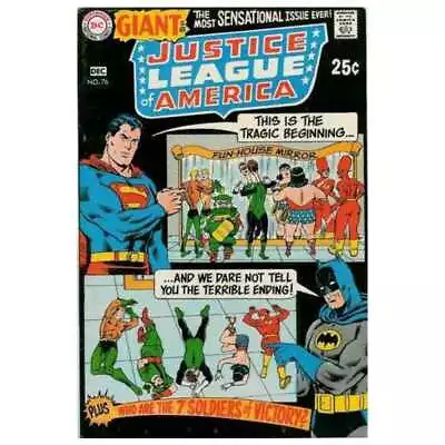 Buy Justice League Of America (1960 Series) #76 In VG + Condition. DC Comics [w  • 14.92£