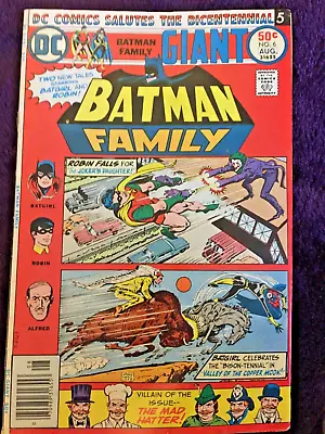 Buy Free P&P; Batman Family #6 (Aug 1976): 1st Appearance Joker's Daughter/Harlequin • 40£