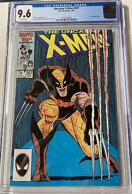 Buy Uncanny X-Men #207 (Marvel, 1986) CGC 9.6 Iconic Cover By John Romita Jr.! WP • 63.92£