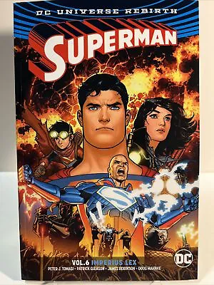 Buy Superman Vol. 6: Imperius Lex Rebirth Paperback P. Tomasi • 9.59£