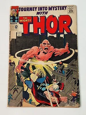 Buy Journey Into Mystery 121 Iconic Jack Kirby Thor Vs Absorbing Man Silver Age 1965 • 31.66£