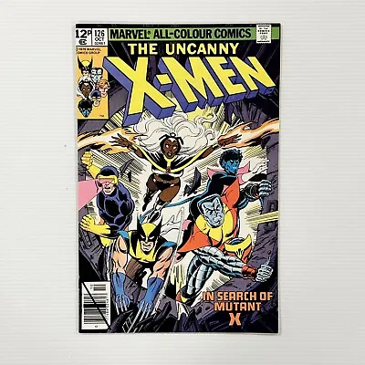 Buy The Uncanny X-Men #126 1979 VF 1st Full Mutant X (Proteus) Pence Copy • 36£
