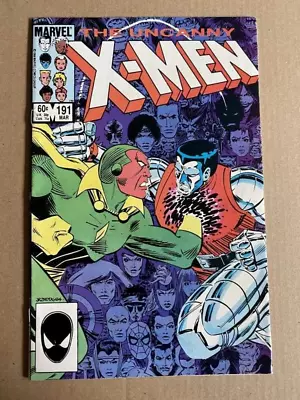 Buy Comics: Uncanny X Men 191 1985, Ist Appearance Nimrod. • 19.99£