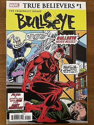Buy True Believers: Daredevil #131 - 1st Bullseye 2020 Marvel Comics • 4.40£