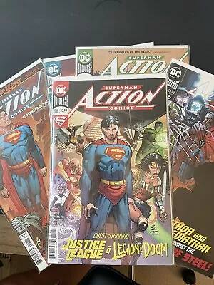 Buy Action Comics #1018-1022 Run Lot Superman Superboy Young Justice Bendis Romita • 10.32£