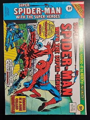Buy Super Spider-man With The Super-heroes #183 Marvel Uk Weekly 1976 • 4.95£