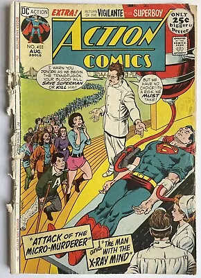 Buy Action Comics #403 (1971) 52 Page Giant Low Grade Detached Cover • 2.95£
