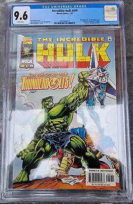 Buy Incredible Hulk #449 - CGC 9.6 - Marvel Key 1st Thunderbolts MCU • 135£