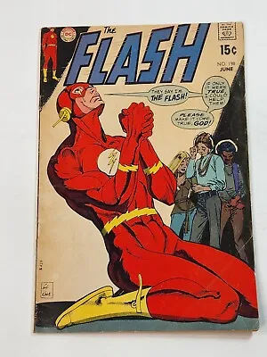 Buy Flash 198 DC Comics 1st Solo Zatanna Story Early Bronze Age 1970 • 23.82£