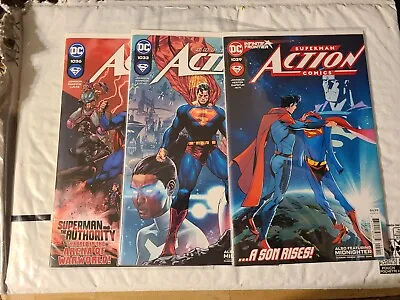 Buy ACTION COMICS #1029 1033 1036 Lot Of 3 Books  Rebirth  DC Comics Superman  • 7.09£