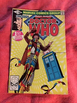 Buy Doctor Who Marvel Premier 1st Appearance Vol 1 #57 December 1980 • 6.27£