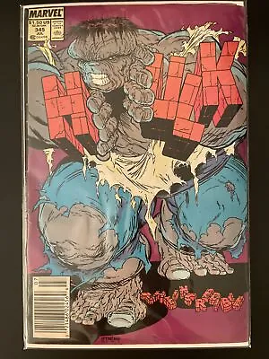Buy Incredible Hulk #345 (Marvel) Peter David & Todd McFarlane Newsstand • 39.97£