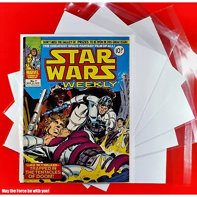 Buy Star Wars Weekly # 7    1 Marvel Comic Bag And Board 22 3  80 UK 1978 (British) • 19.99£