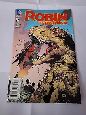 Buy Robin Son Of Batman Comic #12 July 2016 Fawkes / Bachs / Lopes DC Comics • 2.25£