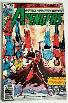 Buy Marvel Comics Avengers #187 Scarlet Witch - Origin Of The Darkhold 1979 - Rare  • 48.99£