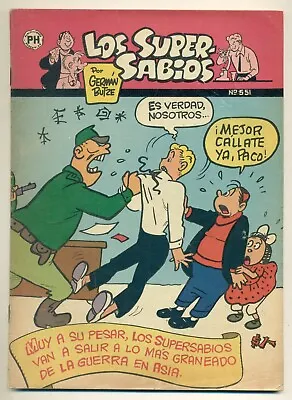 Buy LOS SUPER-SABIOS #551 Publicaciones Herrerías, Mexican Comic 1966 • 7.96£