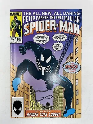 Buy Spectacular Spider-Man #107 Marvel Comics 1985 1st App Sin Eater MCU • 13.43£