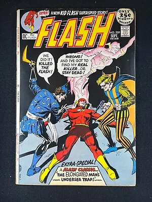 Buy Flash (1959) #209 FN+ (6.5) Dick Giordano Captain Boomerang Trickster Grodd  • 19.75£