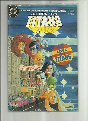 Buy The New Teen  Titans .  # 6.   DC Comics. • 3.70£