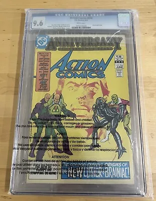 Buy Action Comics #544 CGC 9.6 1983 Anniversary Issue • 71.96£