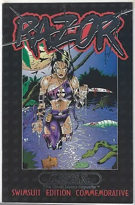 Buy RAZOR SWIMSUIT EDITION COMMEMORATIVE London Night Studios 1994 Comic Cavalcade • 19.71£