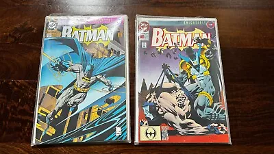 Buy Batman Knightfall Oct 1993 Issue #500 Foil Wraparound Cover + Standard DC Comics • 12£
