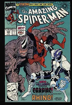 Buy Amazing Spider-Man #344 NM+ 9.6 1st Appearance Cletus Kasady (Carnage)! • 25.34£
