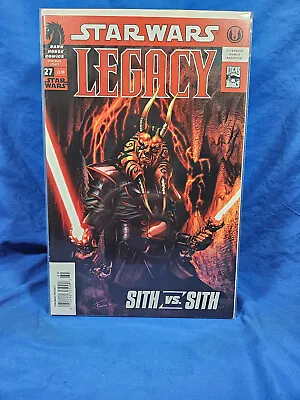 Buy Star Wars Legacy 27 Darth Wyyrlok (2008, Dark Horse Comics) Vf/nm • 6.37£