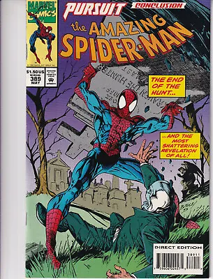 Buy AMAZING SPIDER-MAN Vol. 1 #389 May 1994 MARVEL Comics - Chamaleon • 25.62£