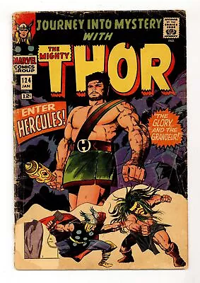 Buy Thor Journey Into Mystery #124 GD 2.0 1966 • 17.39£