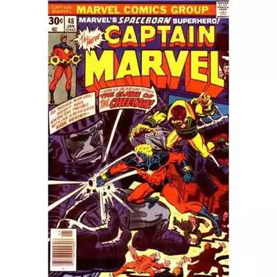 Buy Captain Marvel (1968 Series) #48 In Fine + Condition. Marvel Comics [d` • 6.58£