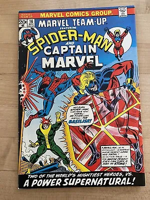 Buy Marvel Team-up #16 - 1st Basilisk! Captain Marvel, Spider-man, Combined Shipping • 15.77£