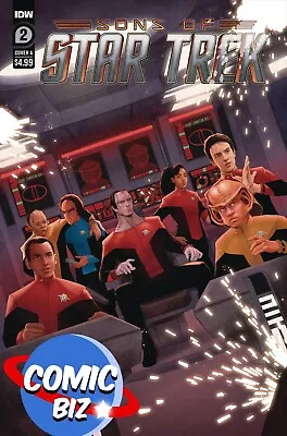 Buy Star Trek Sons Of Star Trek #2  (2024) 1st Printing Main Bartok Cover Idw • 5.15£