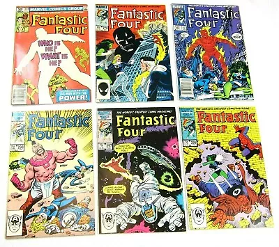 Buy 6 Vintage 1980s Fantastic Four Marvel Comic Books 234, 278, 289, 298, 297, 299 • 23.71£