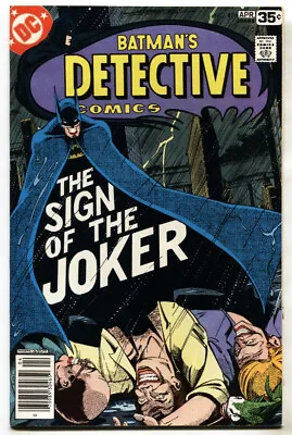 Buy DETECTIVE COMICS #476--Batman--Sign Of The Joker Issue--comic Book • 87.95£