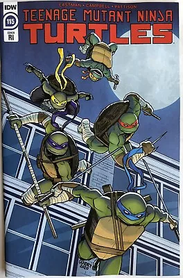 Buy Idw Tmnt Teenage Mutant Ninja Turtles #115 Guidry 1:10 Variant (2021) • 9.95£