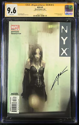 Buy NYX #3 Josh Middleton Cover CGC 9.6 - First Appearance X-23 - Signed • 869.67£