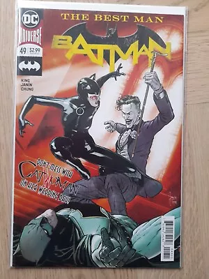 Buy Batman #49 Catwoman Wedding, The Best Man, Joker DC Comic 2018, By King, Janin • 1£