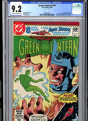 Buy Green Lantern #133 (1980) DC CGC 9.2 OW/White • 24.47£