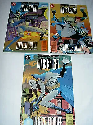 Buy BATMAN Legends Of Dark Knight 55,56,57 : WATCHTOWER, COMPLETE 3 Issue 1993 Story • 7.99£