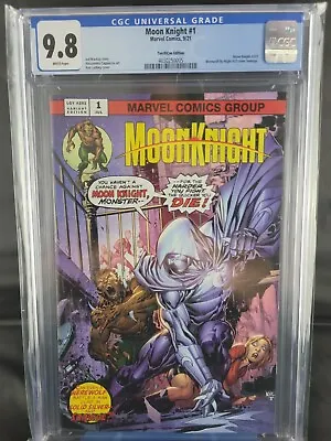 Buy MOON KNIGHT #1 TERRIFICON EDITION. Werewolf By Night #32 Homage Cover. CGC 9.8 • 67.96£