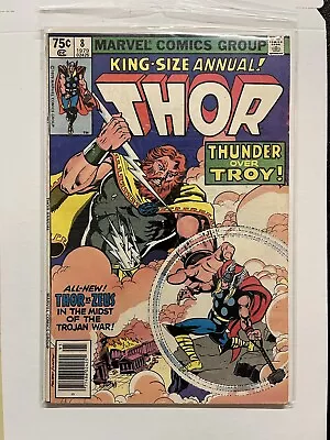Buy Thor King Size Annual #8 Vs. Zeus Marvel 1st Athena 1979 • 19.79£