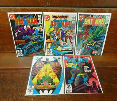 Buy Bronze Age Batman Lot Of 5: #344, 346, 350, 351, And 354 - DC Comics 1982 • 35.54£