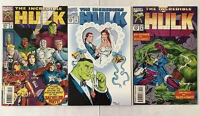 Buy Incredible Hulk #417 418 (1st Talos Appearance) 419 420, Marvel, 1994 • 12.01£