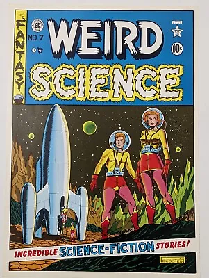 Buy Weird Science Comic Cover Poster~1979 EC Comics No.7 Russ Cochran Al Feldstein ~ • 23.87£